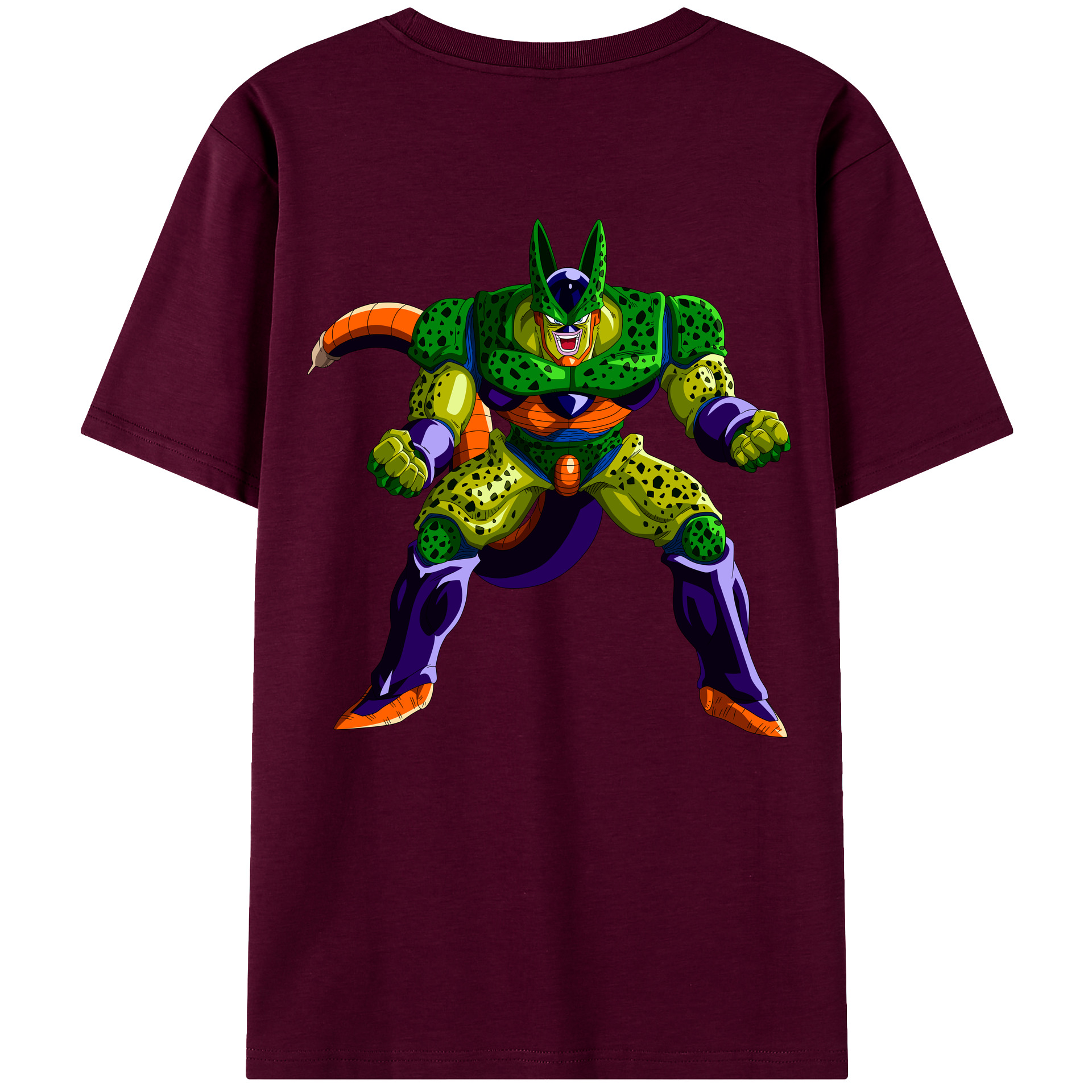 （画像用） ドラゴンボール セル DRAGON BALL Cell レディース半袖Tシャツ(バックプリント)
